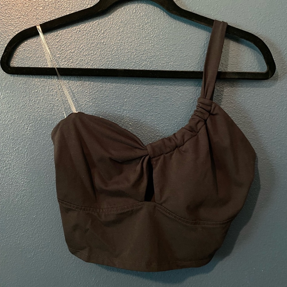 Wild Fable Crop Top one shoulder